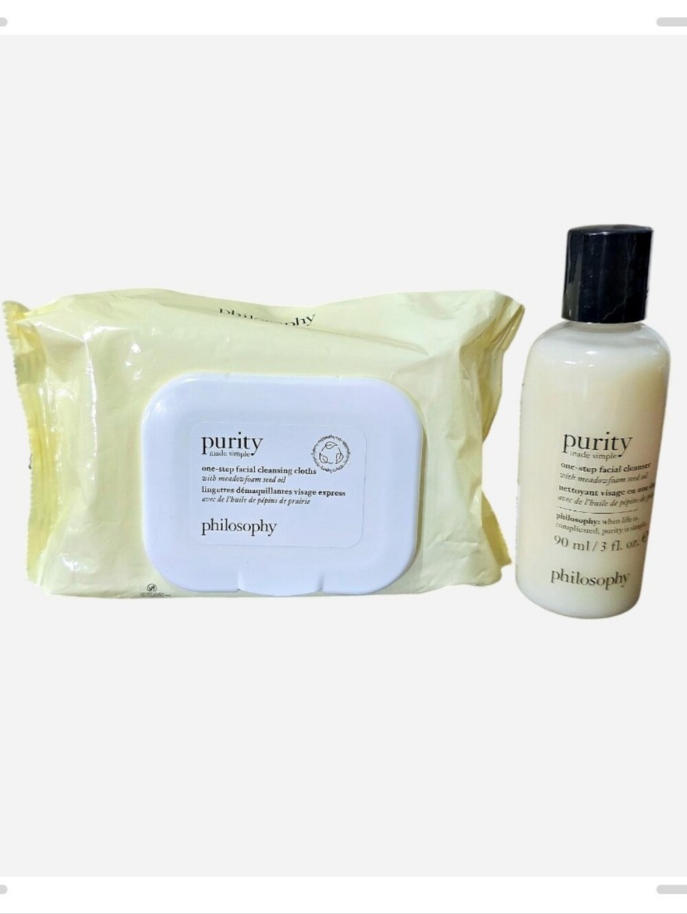 Philosophy Purity Cleansing Wipes & Cleanser Duo